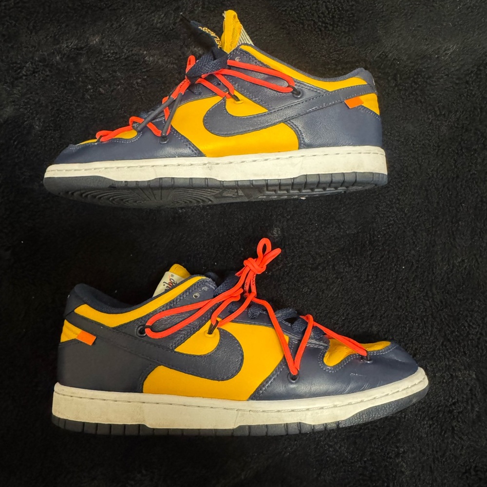 Nike x off-white dunks Virgil abloh size 9.5